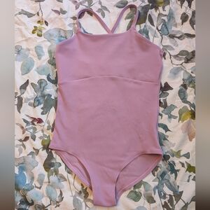 Athleta Girl Geranium Got Your Back Leotard, L/G12